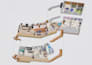 create 3d floor plans, axonometric and interior renders